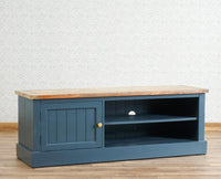 Porto Wooden One Door TV Cabinet Furniselan China-Blue