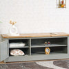 Porto Wooden One Door TV Cabinet Furniselan Cool-Grey