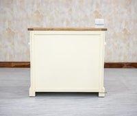 Porto Wooden Two door and One Drawer Sideboard Cabinet - Tv Cabinet - Furniselan Frosty-White
