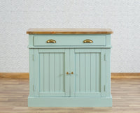 Porto Wooden Two door and Two Drawer Sideboard Cabinet Furniselan Silt-Green