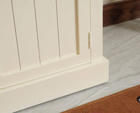 Porto Wooden Two door and Two Drawer Sideboard Cabinet Large - Tv Cabinet - Furniselan Milky-White