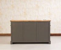 Porto Wooden Two door and Two Drawer Sideboard Cabinet Large - Tv Cabinet - Furniselan Slate-Grey