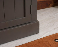 Porto Wooden Two door and Two Drawer Sideboard Cabinet Large - Tv Cabinet - Furniselan Slate-Grey