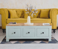 Portugal Solid Wood 6 Drawers Coffee Table - Coffee Table - Furniselan