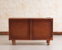 Puebla Solid Wood Six Drawer Chest of Drawer - Sideboard - Furniselan - Brown Finish