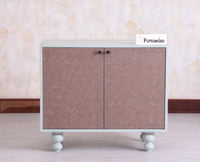 Puebla Solid Wood Two Door Cabinet - Sideboard - Furniselan