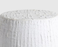 Puraw Outdoor Accent Table white