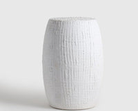 Puraw Outdoor Accent Table white