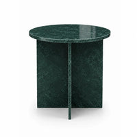 Mira Green Marble Coffee Table Set of 2 - Green
