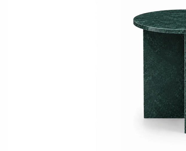 Mira Green Marble Coffee Table Set of 2 - Green