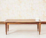 Richmond Sheesham Wood Coffee Table Furniselan - Teak-Finish