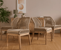 Rishikesh Tranquil Outdoor Chair - Dining Chair - Furniselan - Natural