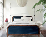 Rome Wooden Fluted Bedside Table Two and One Drawer Furniselan
