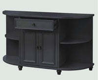 Russia Wooden Bar Cabinet Furniselan - Black
