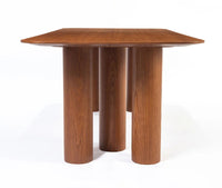 Savero Plywood 8 Seater Dining Table Honey Oak