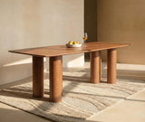 Savero Plywood 8 Seater Dining Table