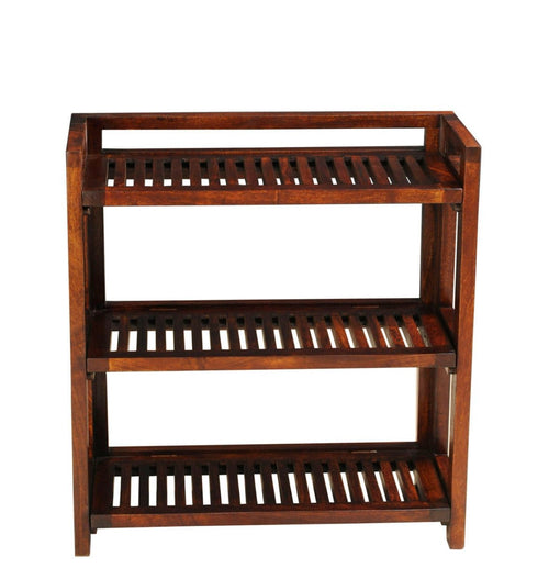Seattle Mango Wood Shoe Rack Furniselan