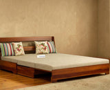Seoul Sheesham Sofa Cum Bed