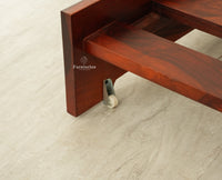 Seoul Sheesham Sofa Cum Bed Maple Finish