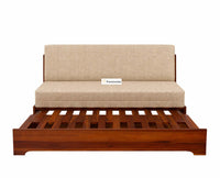 Seoul Sheesham Sofa Cum Bed Furniselan