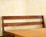 Seoul Sheesham Sofa Cum Bed Teak Finish