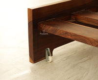Seoul Sheesham Sofa Cum Bed Teak Finish
