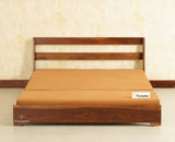 Seoul Sheesham Sofa Cum Bed Teak Finish