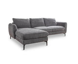 Shoreditch 3 Seater Left Hand Side Facing Sofa Furniselan Grey