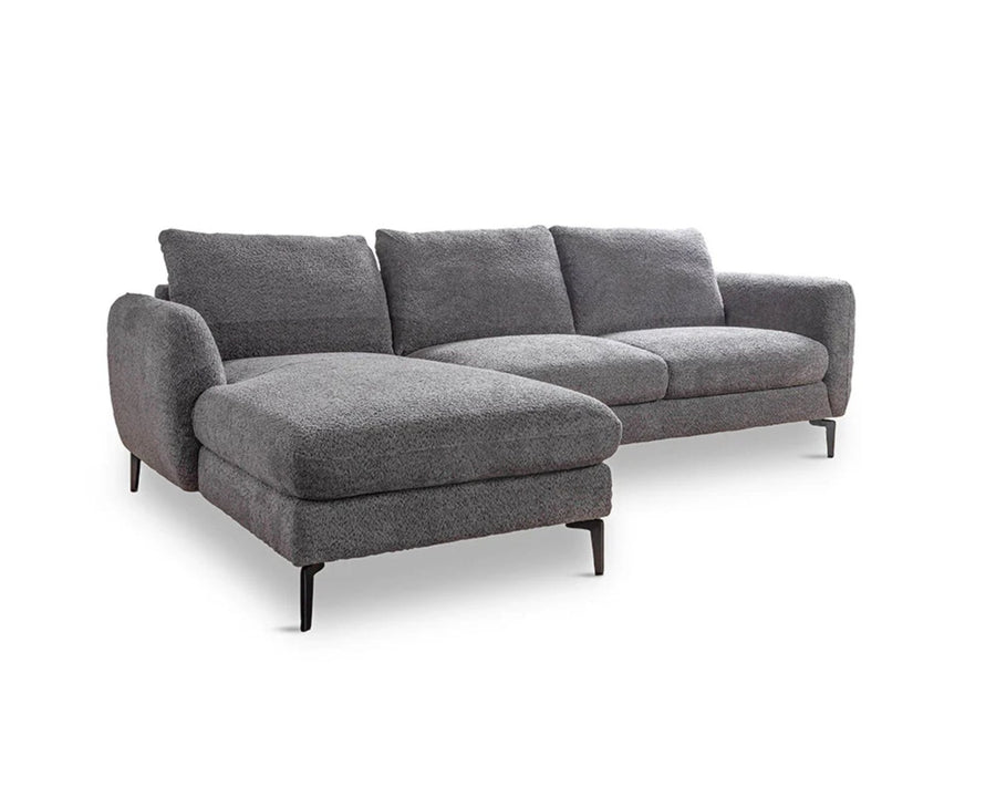Shoreditch 3 Seater Left Hand Side Facing Sofa Furniselan Grey
