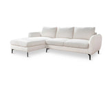Shoreditch 3 Seater Left Hand Side Facing Sofa Furniselan White