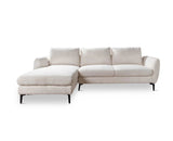 Shoreditch 3 Seater Left Hand Side Facing Sofa Furniselan White
