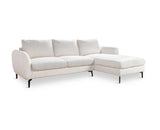 Shoreditch 3 Seater Right Hand Side Facing Sofa Furniselan White