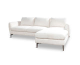 Shoreditch 3 Seater Right Hand Side Facing Sofa Furniselan White