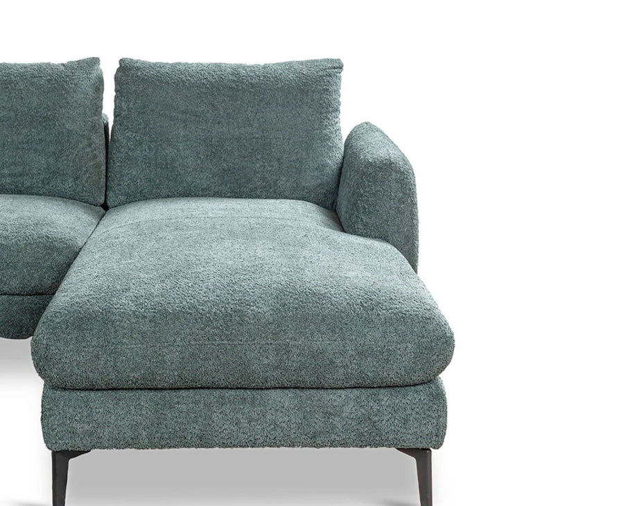 Shoreditch 3 Seater Right Hand Side Facing Sofa Furniselan Green