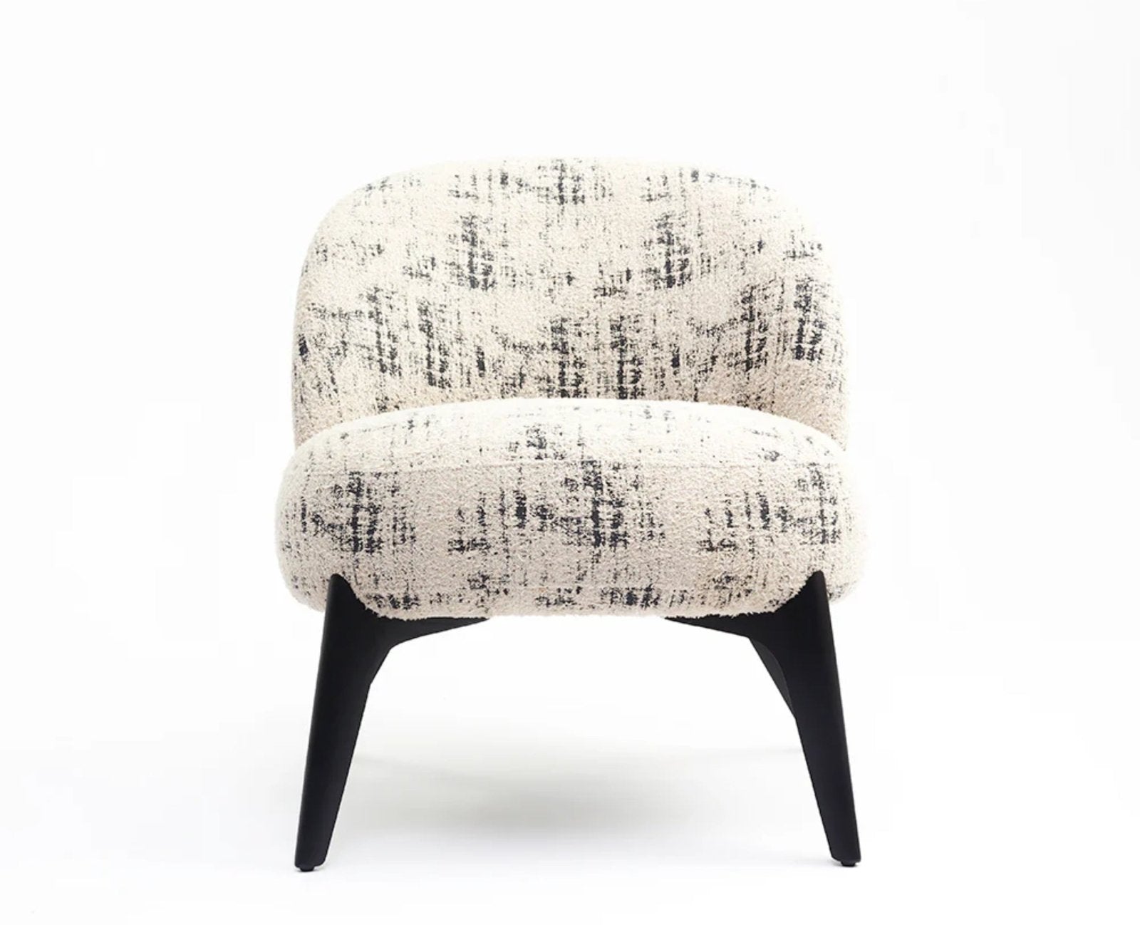Sienna Slouch Lounge Chair - Dining Chair - Furniselan-White
