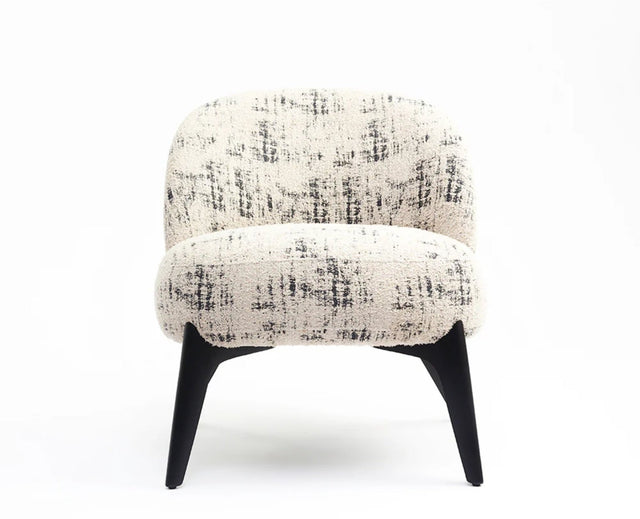 Sienna Slouch Lounge Chair - Dining Chair - Furniselan-White