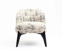 Sienna Slouch Lounge Chair - Dining Chair - Furniselan-White