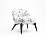 Sienna Slouch Lounge Chair - Dining Chair - Furniselan-White