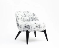 Sienna Slouch Lounge Chair - Dining Chair - Furniselan-White