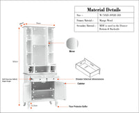Mumbai Solid Wood Dressing Table For Bedroom Furniselan