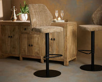 Slate Urban Swivel bar chair - Furniselan - Brown
