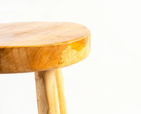 Soho Wooden Bar Stool Furniselan Light Brown