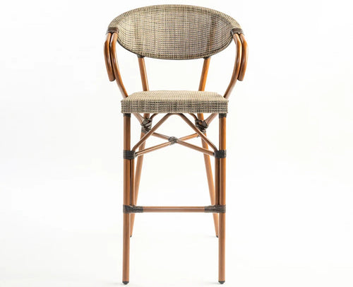 Soleil Curved Outdoor Bar Chair