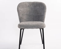 Solterra Grove Dining Chair – Modern Upholstered Dining Chair for Home & Café Speckled Ochre