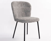 Solterra Grove Dining Chair – Modern Upholstered Dining Chair for Home & Café Speckled Ochre