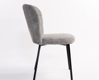 Solterra Grove Dining Chair – Modern Upholstered Dining Chair for Home & Café Speckled Ochre