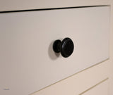 Spain Solid Mango Wood Shoe Rack Cabinet - 2 Doors & 2 Drawers - Sideboard - Furniselan - Frosty-White