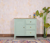 Spain Solid Mango Wood Sideboard Cabinet - 3 Drawers & 1 Door - Sideboard - FurniselanFurniselan