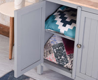 Spain Solid Mango Wood Sideboard Cabinet - Three Doors - Sideboard - Furniselan