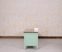Spain Solid Mango Wood Tv cabinet - Two Doors and two Drawers - Tv Cabinet - Furniselan - Silt-Green